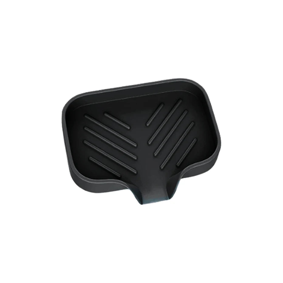 Kitchen Sink Sponge Holder Silicone Soap Dish Bar Soap Holder Self Draining Anti-slip Storage Rack Bathroom Supplies