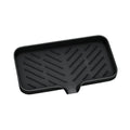 Kitchen Sink Sponge Holder Silicone Soap Dish Bar Soap Holder Self Draining Anti-slip Storage Rack Bathroom Supplies